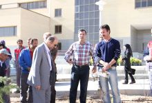 گزارش تصویری مراسم روز درخت کاری و تقدیر از نیروهای باغبانی دانشگاه